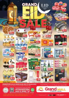 Grand Mall Sharjah catalogue (valid until 8-06)