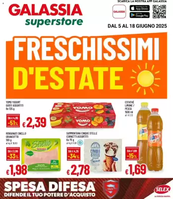 Volantino Galassia superstore (valido fino al 18-06)