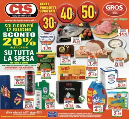 Volantino CTS Supermercati
