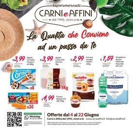 Volantino Carni e Affini Supermercati Pagina 1