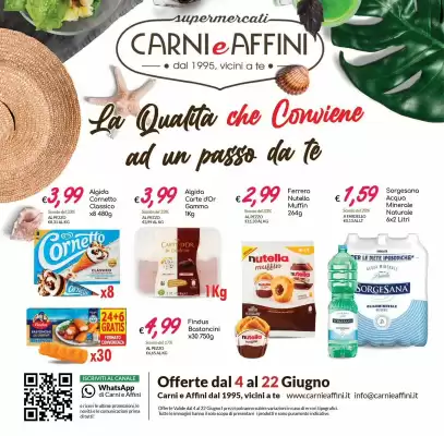 Volantino Carni e Affini Supermercati (valido fino al 22-06)