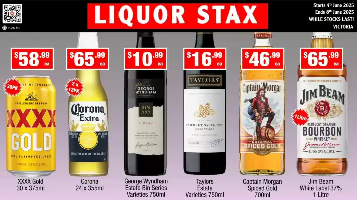 Liquor Stax catalogue