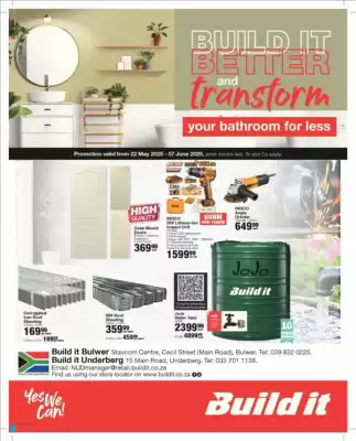 Build It catalogue