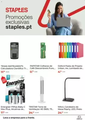 Folheto Staples