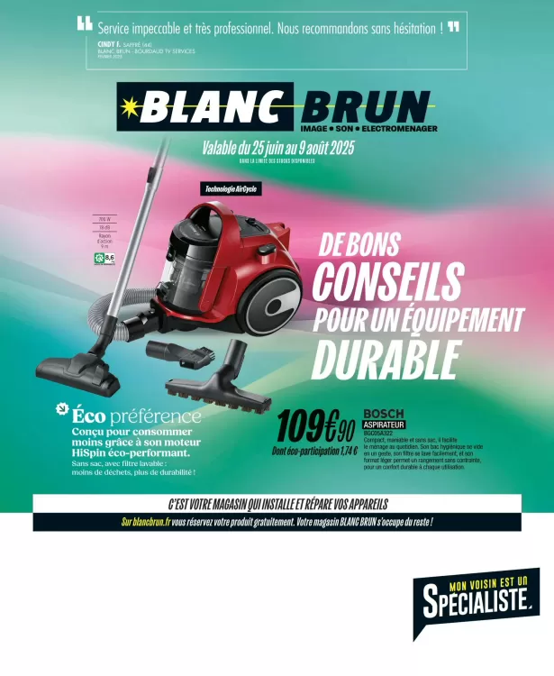 Catalogue Blanc Brun (valable jusqu'au 9-08)