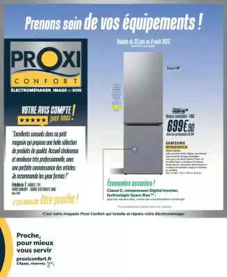 Catalogue Proxi Confort