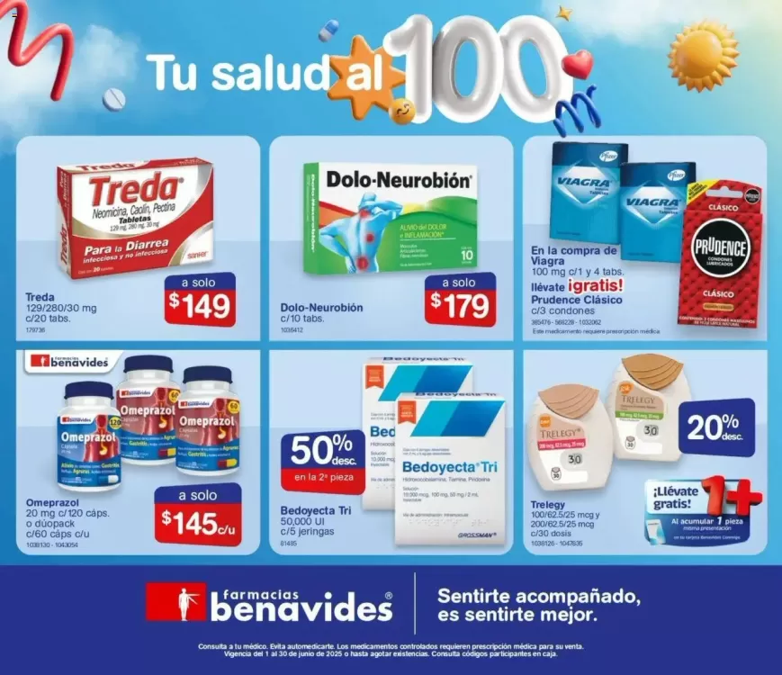 Catálogo Farmacias Benavides (válido hasta 30-06)