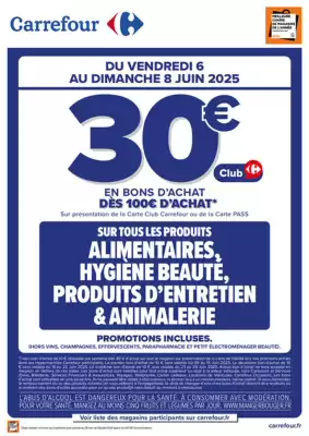 Catalogue Carrefour (valable jusqu'au 8-06)