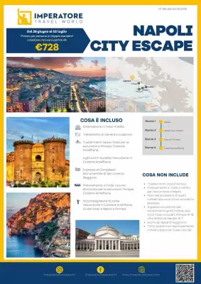 Volantino Imperatore Viaggi (valido fino al 2-07)
