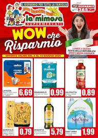 Volantino La Mimosa Supermercati Pagina 1