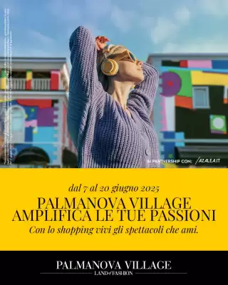 Volantino Palmanova Outlet Village (valido fino al 20-06)