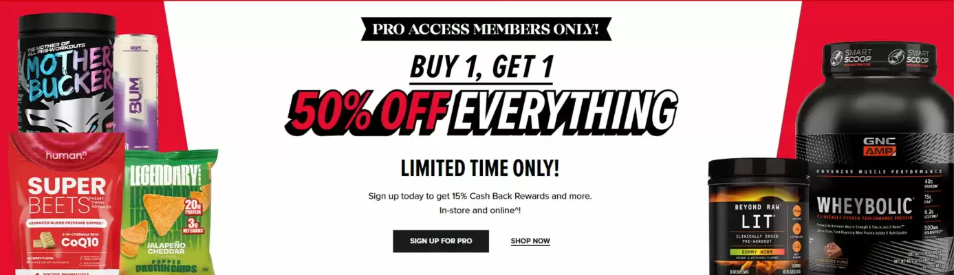 GNC flyer (valid until 18-06)