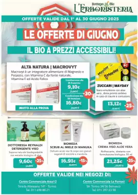 Volantino Bottega in Bio (valido fino al 30-06)