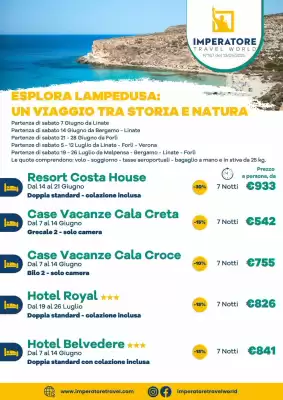 Volantino Imperatore Viaggi (valido fino al 26-07)