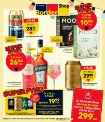 Border Shop reklamblad