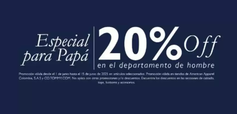 Catálogo Tommy Hilfiger (válido hasta 15-06)