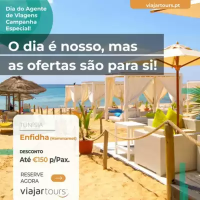 Folheto Viajar tours (válido até 10-06)