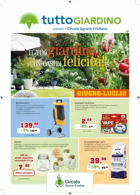 Volantino TuttoGiardino (valido fino al 31-07)