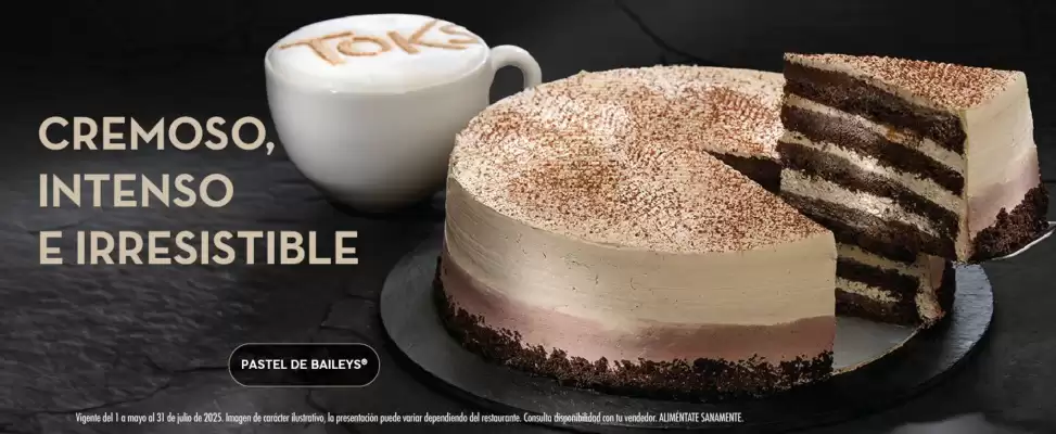 Catálogo Toks Restaurante (válido hasta 31-07)