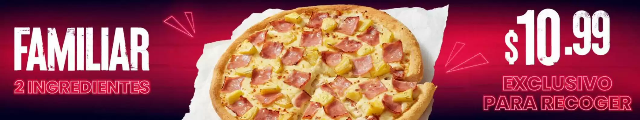 Catálogo Pizza Hut (válido hasta 30-06)