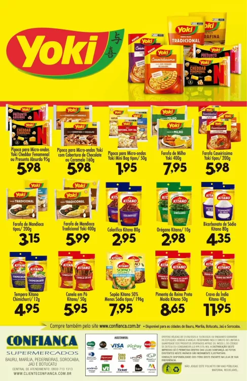 Catálogo Confiança Supermercados (válido até 15-06)