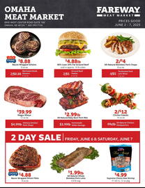 Fareway Weekly Ad week 23 Page 1