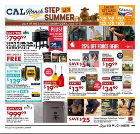 C A L Ranch Stores Weekly Ad week 23 Page 1