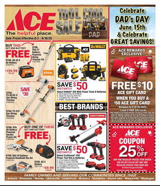 Ace Hardware Weekly Ad Page 1