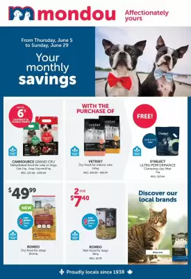 Mondou flyer (valid until 12-06)