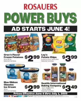 Rosauers Weekly Ad (valid until 1-07)