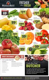 Produce Depot flyer week 23 Page 1