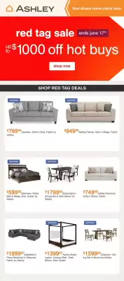 Ashley Furniture flyer (valid until 10-06)