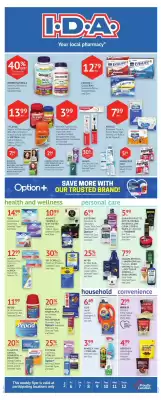IDA Pharmacy flyer (valid until 10-06)