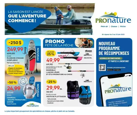 Pronature flyer (valid until 10-06)
