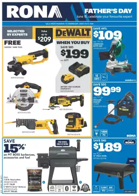 RONA flyer (valid until 10-06)