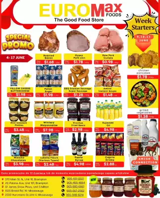 EuroMax Foods flyer (valid until 15-06)
