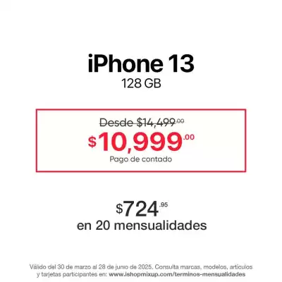 Catálogo iShop Mixup (válido hasta 28-06)