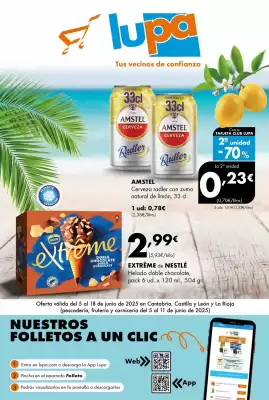 Folleto Supermercados Lupa (válido hasta el 18-06)