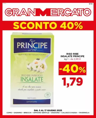 Volantino Gran mercato