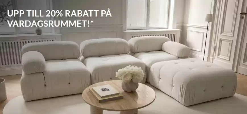 Sleepo reklamblad (giltig till och med 19-06)