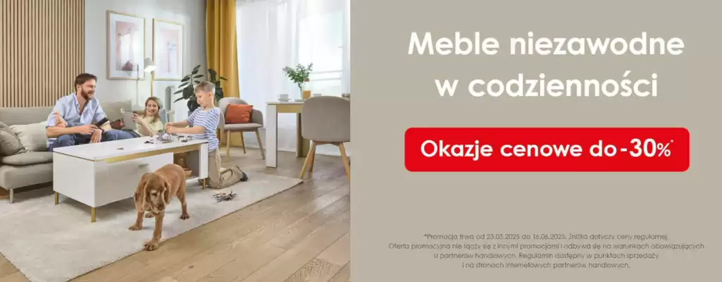 Meble Wójcik gazetka (ważność do 16-06)