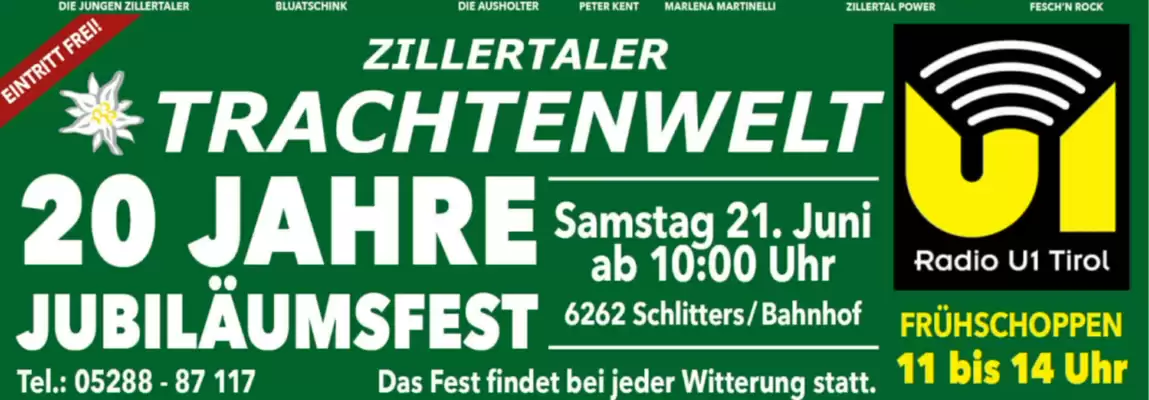 Zillertaler Trachtenwelt Flugblatt (gültig bis 11-06)