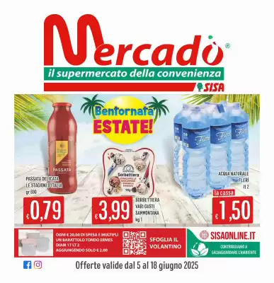 Volantino Mercadò (valido fino al 18-06)