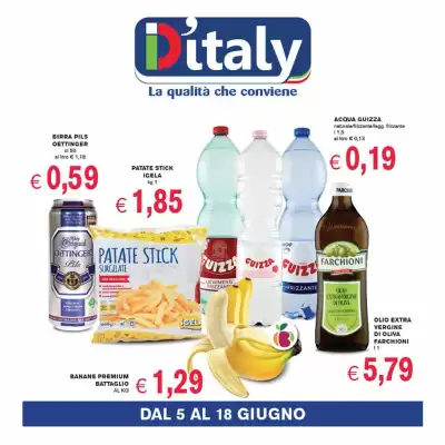 Volantino D'Italy (valido fino al 18-06)