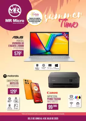 Folleto MR Micro (válido hasta el 4-07)