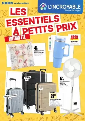Catalogue L'incroyable