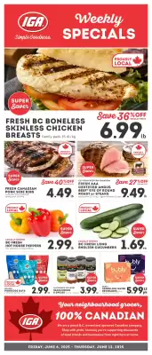 IGA flyer (valid until 12-06)