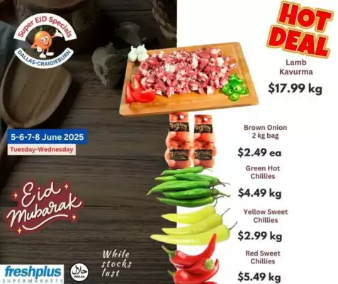 Fresh Plus Supermarkets catalogue