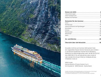 Aida Cruises Prospekt Seite 3