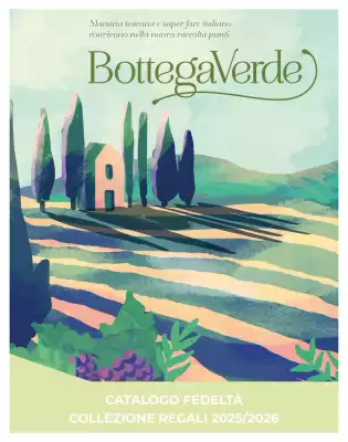 Volantino Bottega Verde